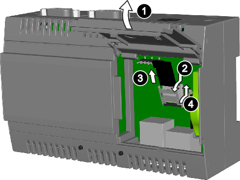 Using the microSD memory card