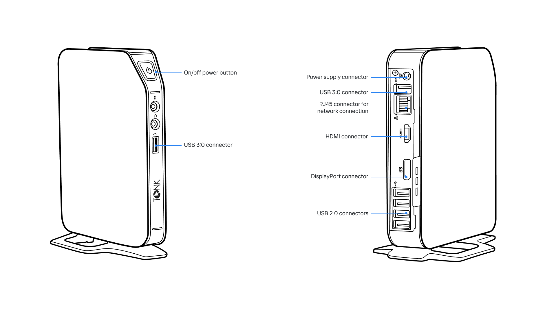 TONK TN1200 thin client.