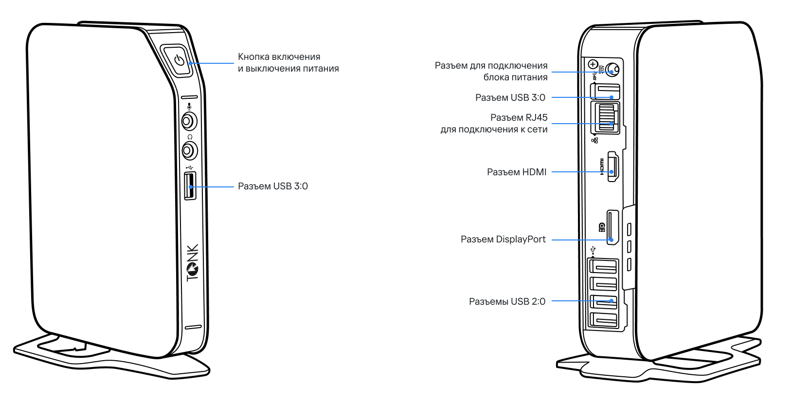 Тонкий клиент ТОНК TN1200.