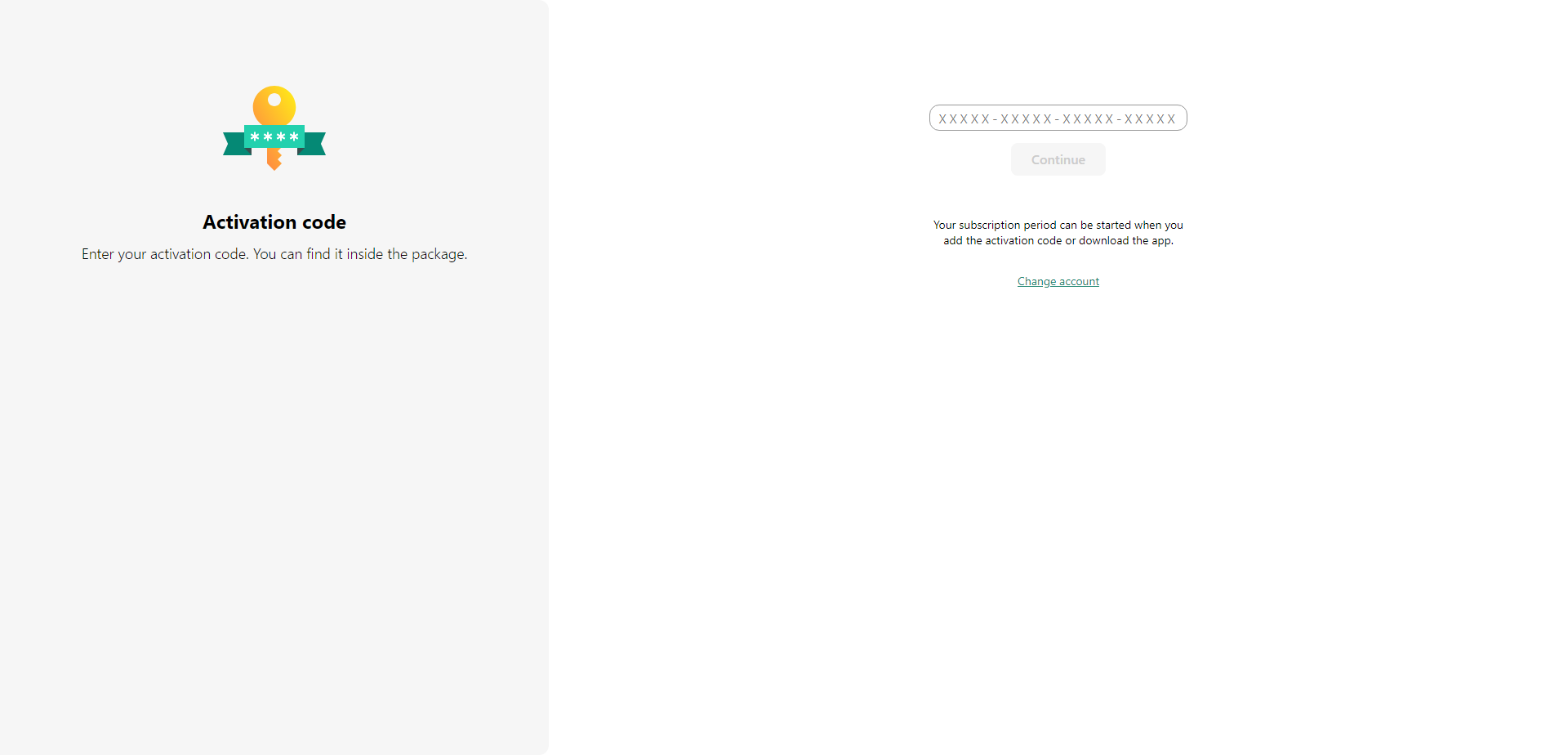 Kurulum diskinden etkinleştirme kodu eklemek için pencere