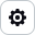 A gear icon.