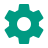 Gear icon of app settings